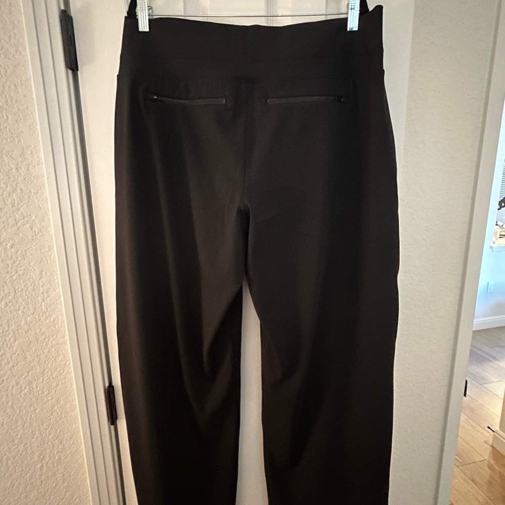Athleta Black Venice Wide-Leg Active Pants - Picture 3 of 5